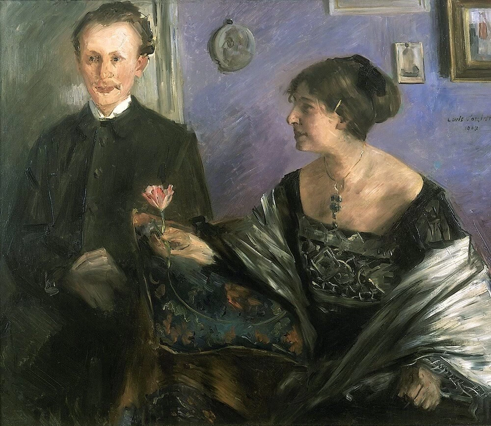 Ritratto dello scrittore Georg Hirschfeld e di sua moglie Ella - Muzeum Narodowe w Szczecinie, Stettino